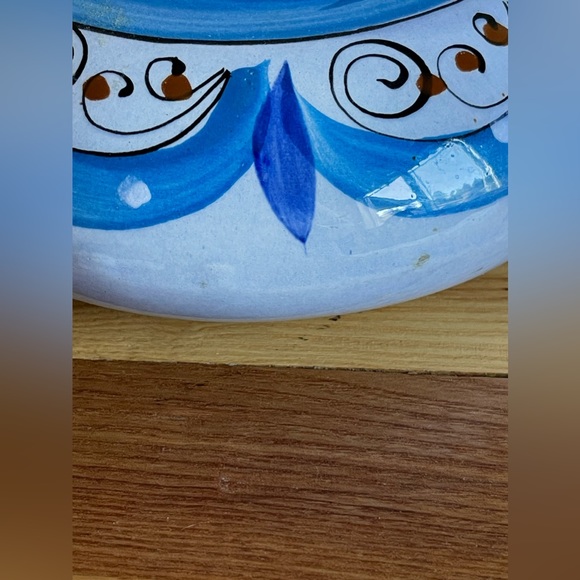 Vintage Mexican pottery bowl/planter. Signed - Picture 10 of 10